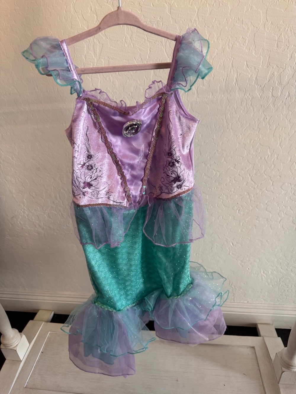 Disney Purple and Teal Ariel-Inspired Mermaid Costume